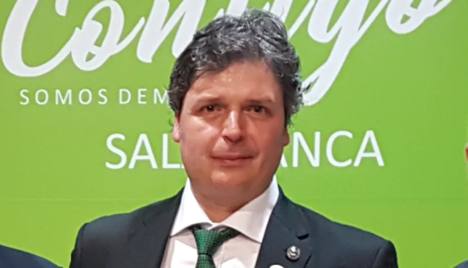 Antonio Jiménez, candidato de Contigo Somos Democracia a la Alcaldía de Salamanca