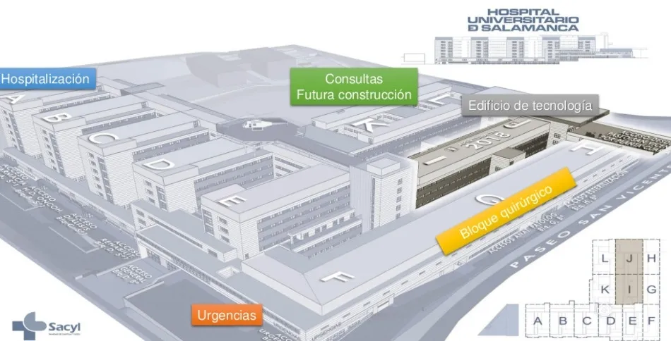 Urgencias, el bloque de obstetricia, la hospitalización infantil y los neonatos, los últimos servicios en trasladarse