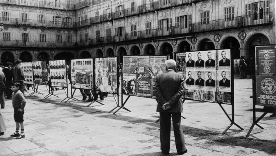 La propaganda electoral de las primeras campañas en Salamanca