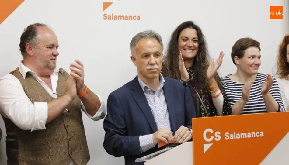 José Antonio Mirón, diputado electo por Ciudadanos en Salamanca. Foto de Elena López