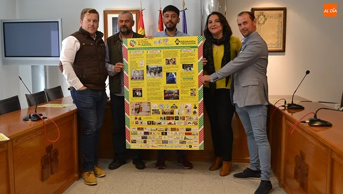 Francisco Díaz, concejal de Festejos, presentaba junto a los organizadores la XI Feria de Abril y la II Feria del Caballo en Peñaranda