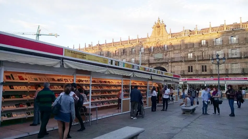 Feria del Libro en la Plaza Mayor