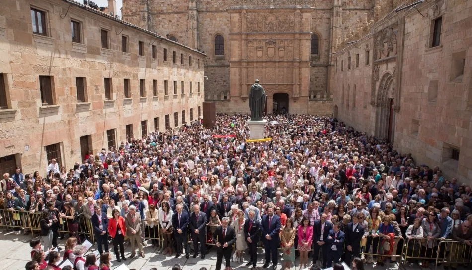 Imange de un encuentro anterior de antiguos alumnos de la USAL