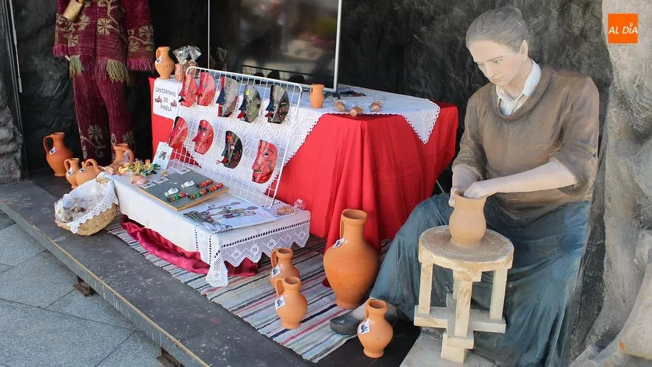 Representación que evoca a las loceras de Pinela/ Fotos: RMG