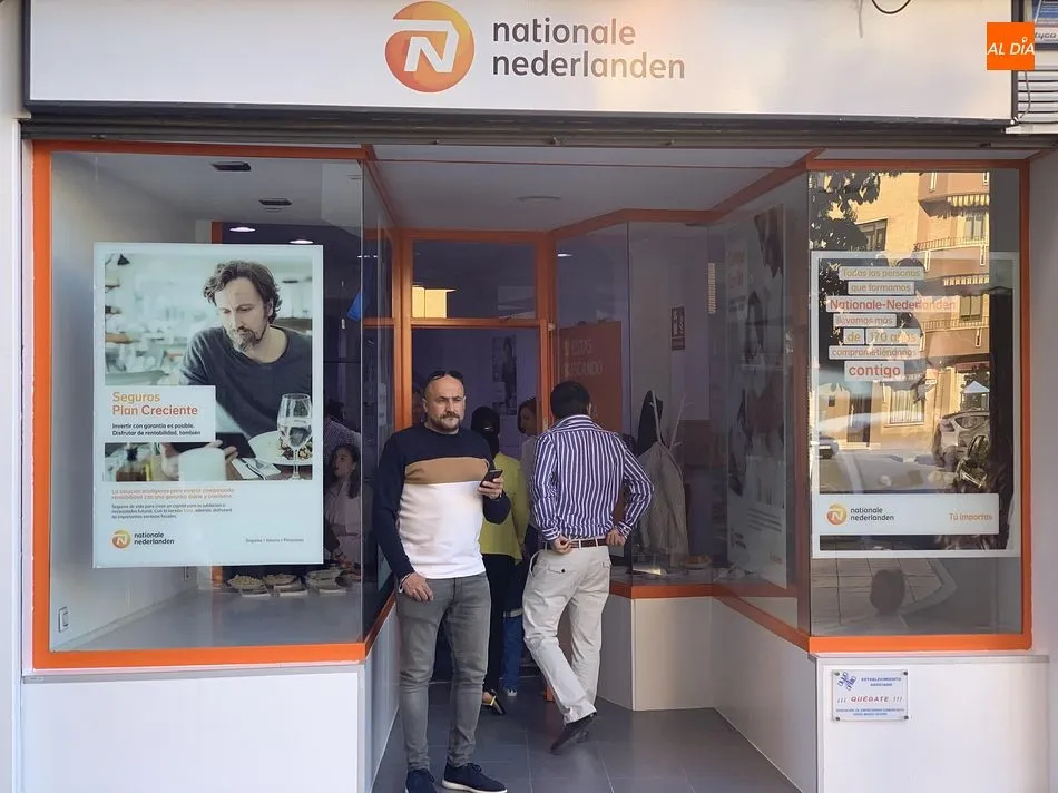 La nueva oficina de Nationale Nederlanden está situada en la calle Rúa número 8 de Santa Marta de Tormes