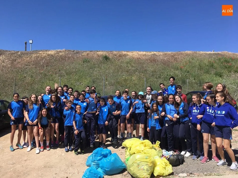 Los alumnos del Colegio San Juan Bosco participan en un proyecto medioambiental