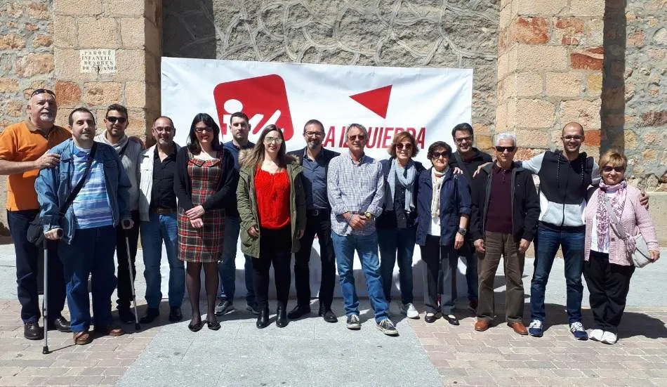 Candidatos de IU para las elecciones municipales en Carbajosa de la Sagrada