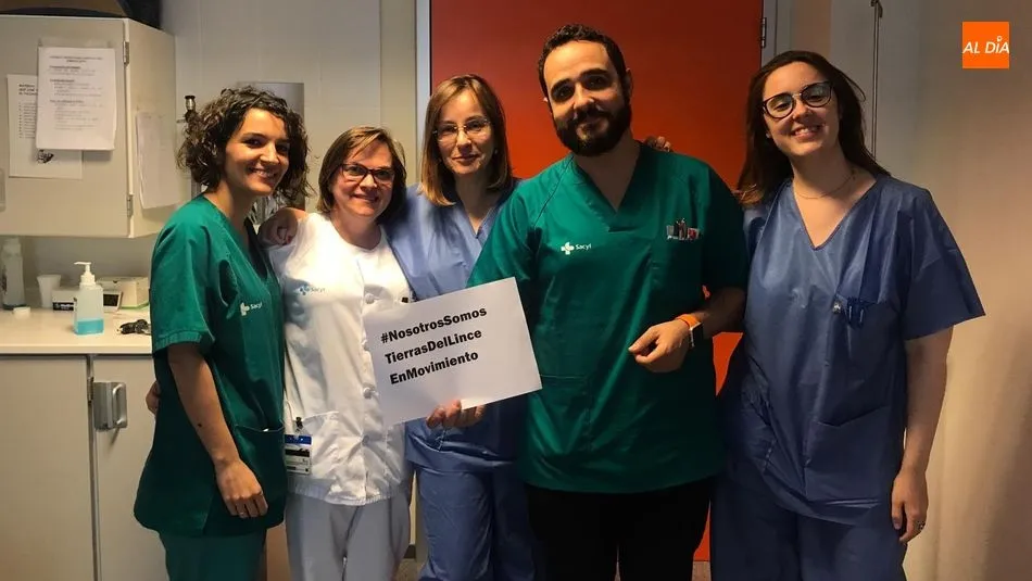 Profesionales sanitarios de la Raya apoyan el programa Corazón de las Tierras del Lince