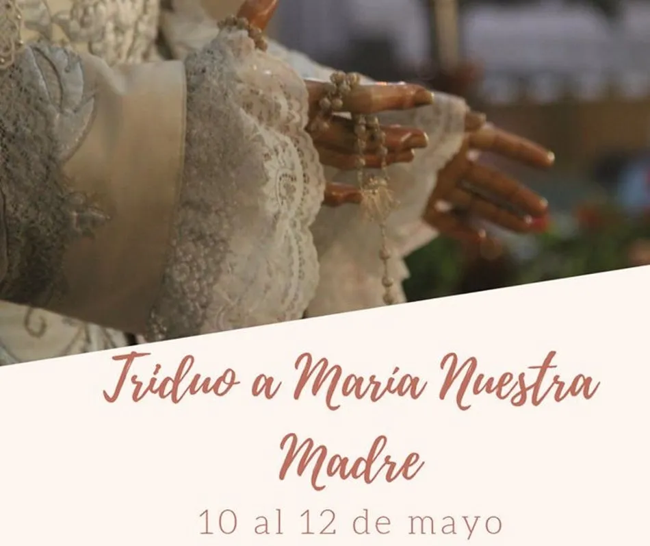 La Hermandad del Cristo del Amor y de la Paz celebra el triduo en honor a María Nuestra Madre  