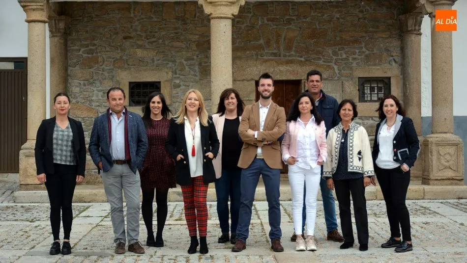 La candidatura de Cs al Ayuntamiento lumbralense está formada por siete mujeres y tres hombres / E. Corredera
