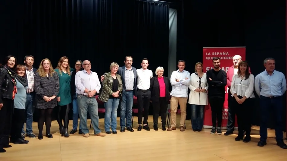 Presentación candidatura del PSOE de Villamayor.