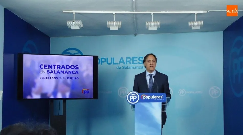 García Carbayo, en la presentación de su programa electoral