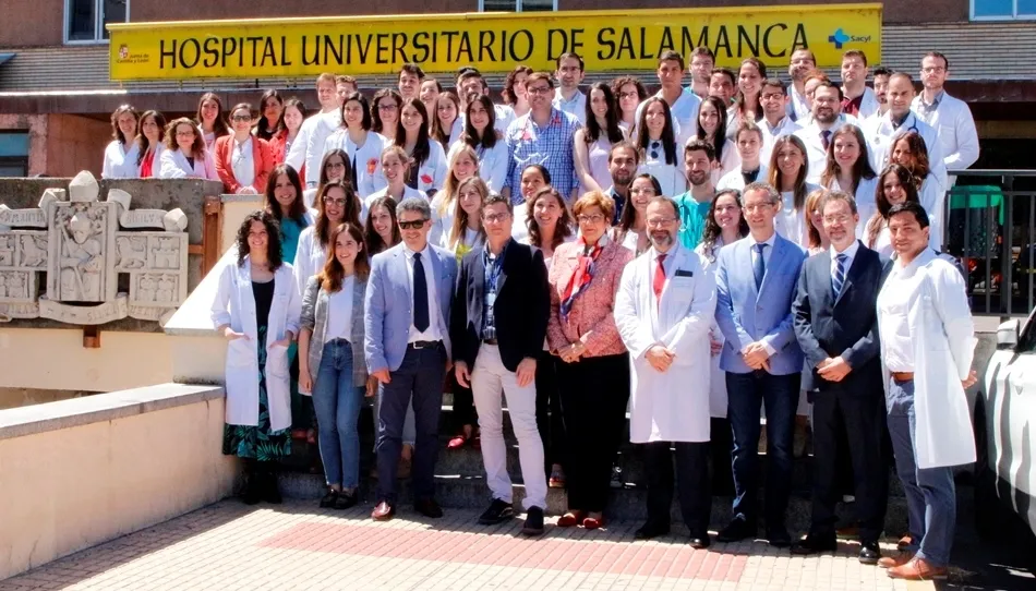 Despedida de los médicos residentes del Complejo Asistencial de Salamanca. Foto de Elena López