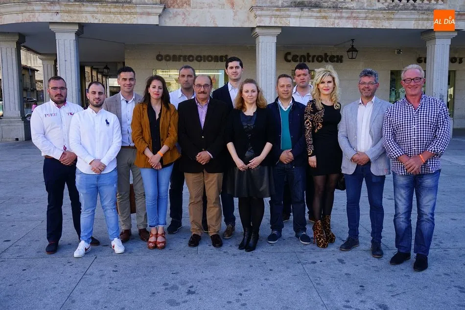 Candidatura de Ciudadanos Guijuelo al completo