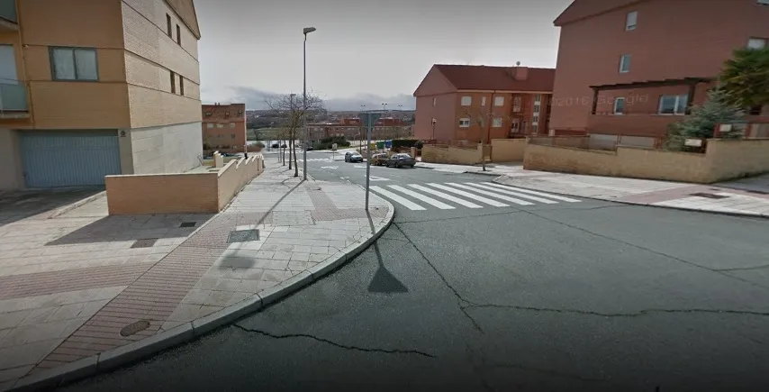 Calle del suceso / Google Maps
