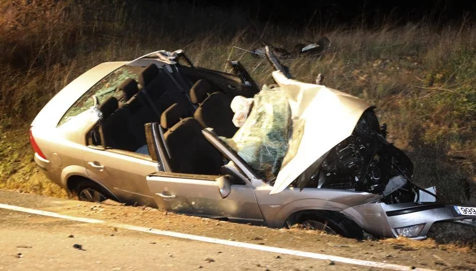 Estado del coche tras el suceso