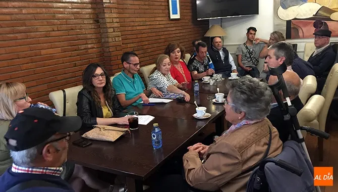 El Partido Popular mantenía un encuentro con colectivos locales de discapacitados para exponerlos sus propuestas electorales