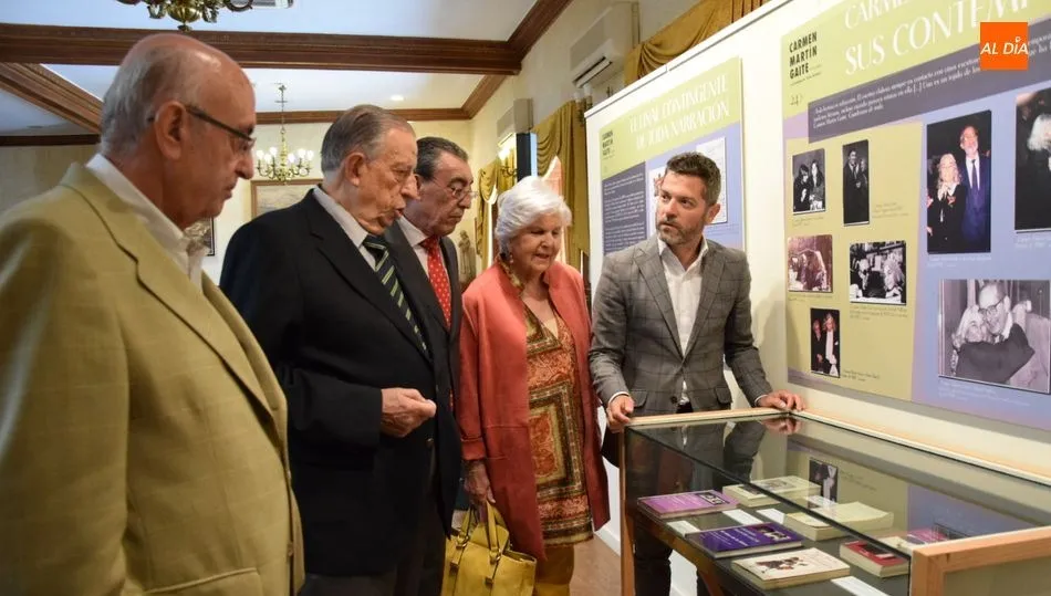 La exposición dedicada a Carmen Martín Gaite se puede visitar hasta el 9 de junio en el Casino. Foto de Eva Fernández