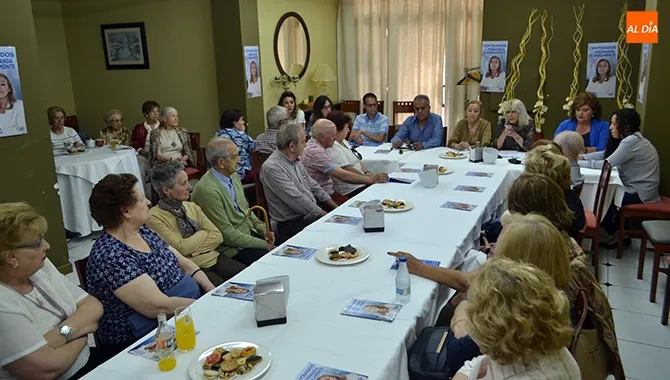 El PP celebraba este miércoles un encuentro con mayores