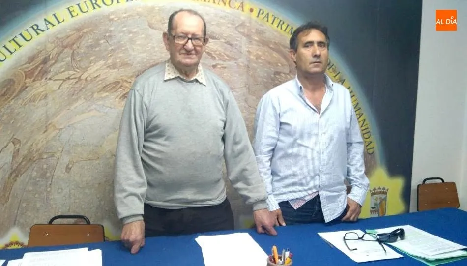 Luis Delgado, presidente de FAUBA, y Eduardo Rodríguez, vocal de FEVESA