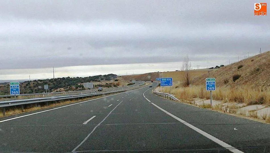 Un punto de la A-66