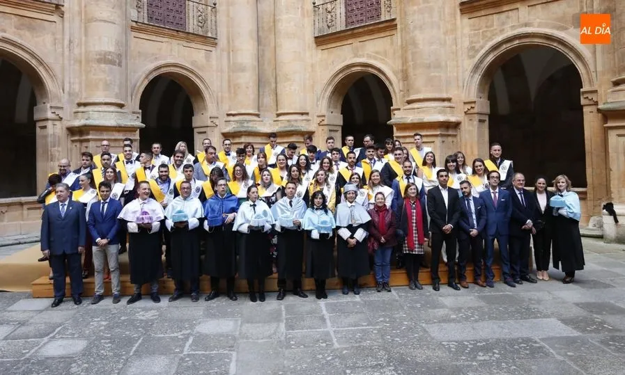 Graduación de los Los alumnos del Máster en Formación del Profesorado