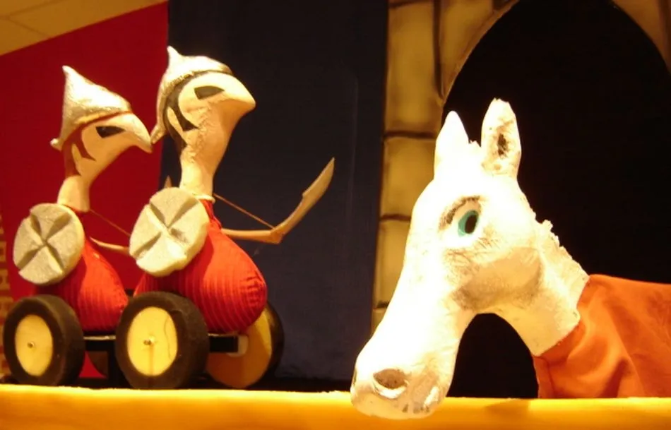 Espectáculo El caballero sin caballo, de la compañía Pizzicatto