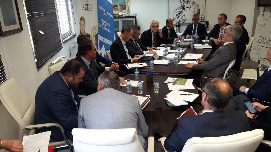 Confaes ha participado esta mañana en Zamora en la junta directiva de la Plataforma Noroeste Atlántico