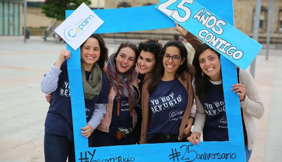 Photocall de la celebración del 25 aniversario de la Fundación Cepaim Salamanca