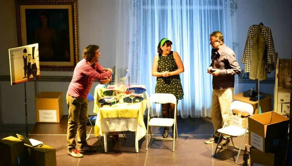 Una actuación anterior de Trinomio Teatro