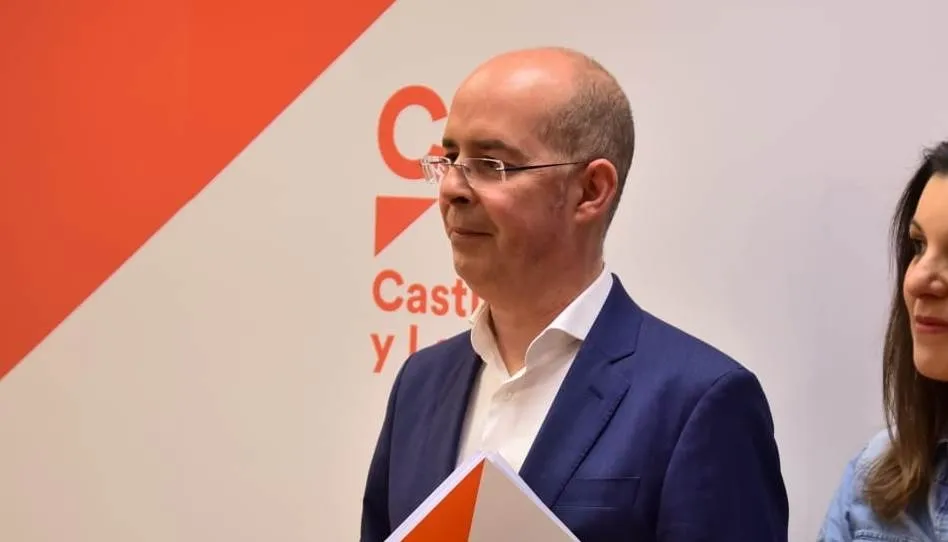El candidato de Cs a la Alcaldía de Valladolid, Martín Fernández Antolín