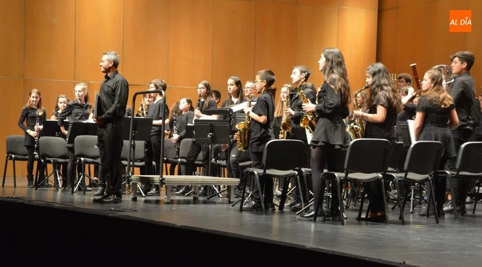 Concierto de las bandas formadas por los alumnos del Conservatorio Profesional. Foto de Lydia González