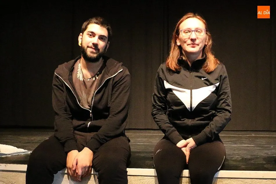 Eduardo Joaquín y Raquel García, integrantes de Unión Teatro / CORRAL