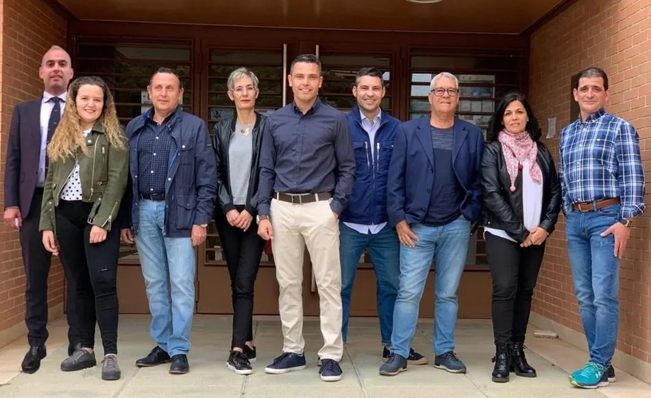 Integrantes de la candidatura de Cuidadanos en Carrascal de Barregas