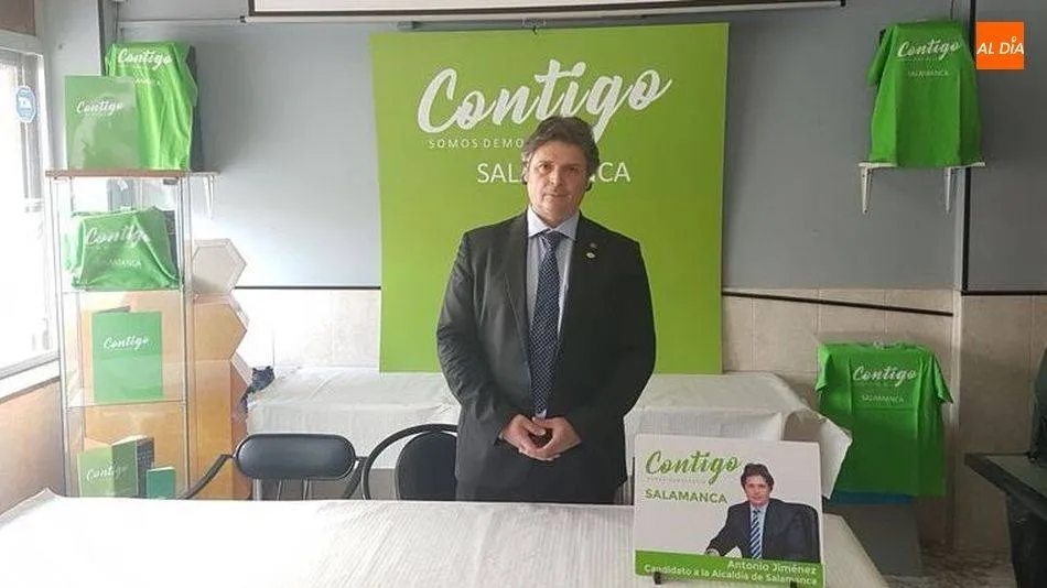 Antonio Jiménez, cabeza de lista a la Alcaldía por Contigo Somos Democracia