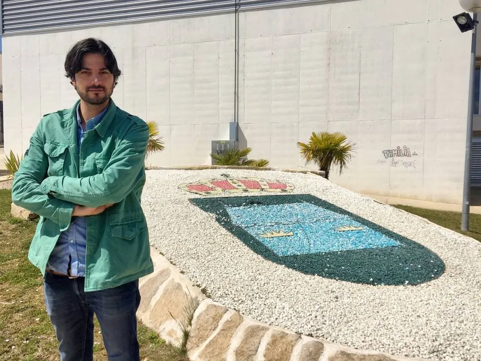 David Ramos Montero, funcionario de Instituciones Penitenciarias de 37 años y candidato del PSOE a la alcaldía