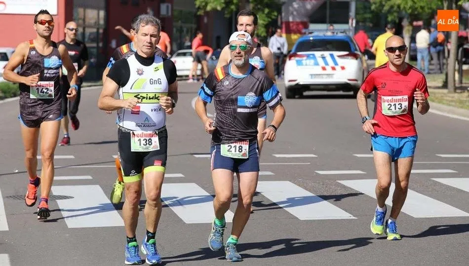 Participantes de la última edición de este Cross de la Policía Local