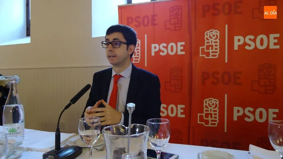 José Luis Mateos, en un acto