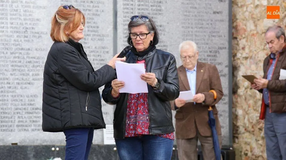 Un acto anterior de la Asociación Salamanca Memoria y Justicia