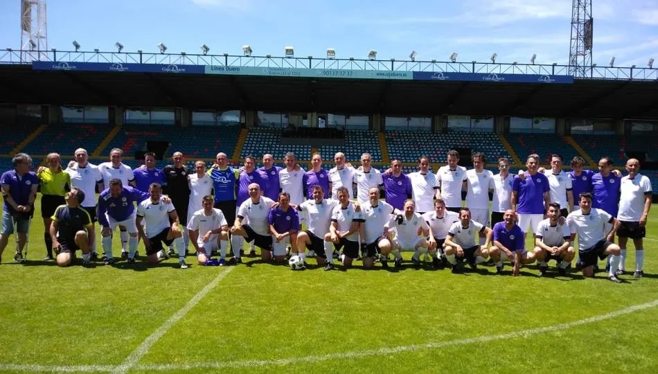 Veteranos del Salamanca, Real Madrid y La Gomera en el Helmántico