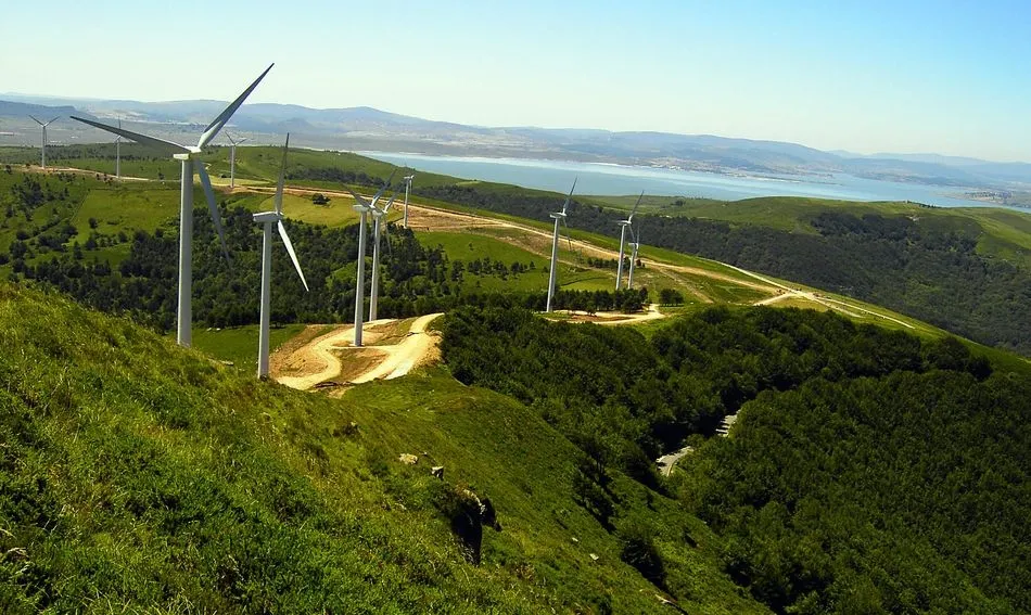 Parque eólico de Valdeporres (Burgos)