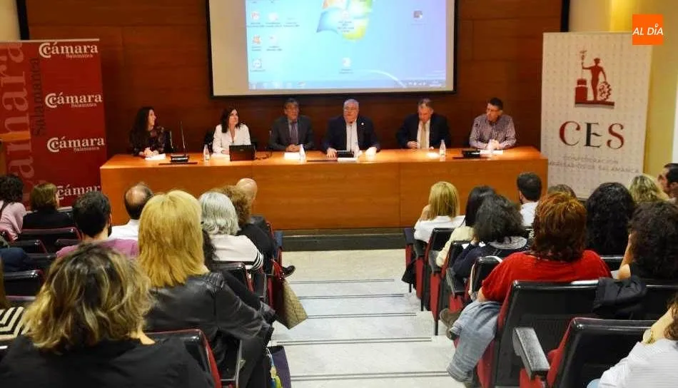 Jornada informativa sobre ayudas a empresarios y emprendedores en el marco del Sistema de la Garantía Juvenil. Foto de Lydia González