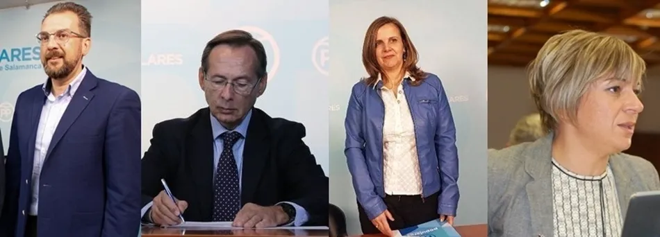 Senadores por Salamanca en esta XIII Legislatura.