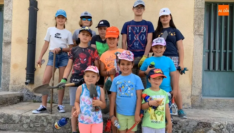 Alumnos del CRA Bajo Tormes de Monleras