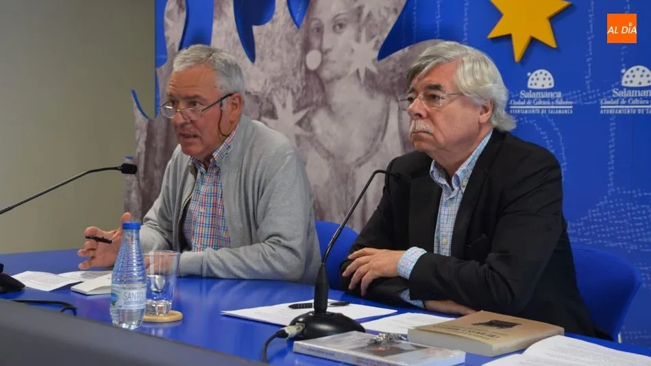 Luis Gutiérrez Barrio, izquierda, y Román Álvarez Rodríguez. Foto de Lydia González