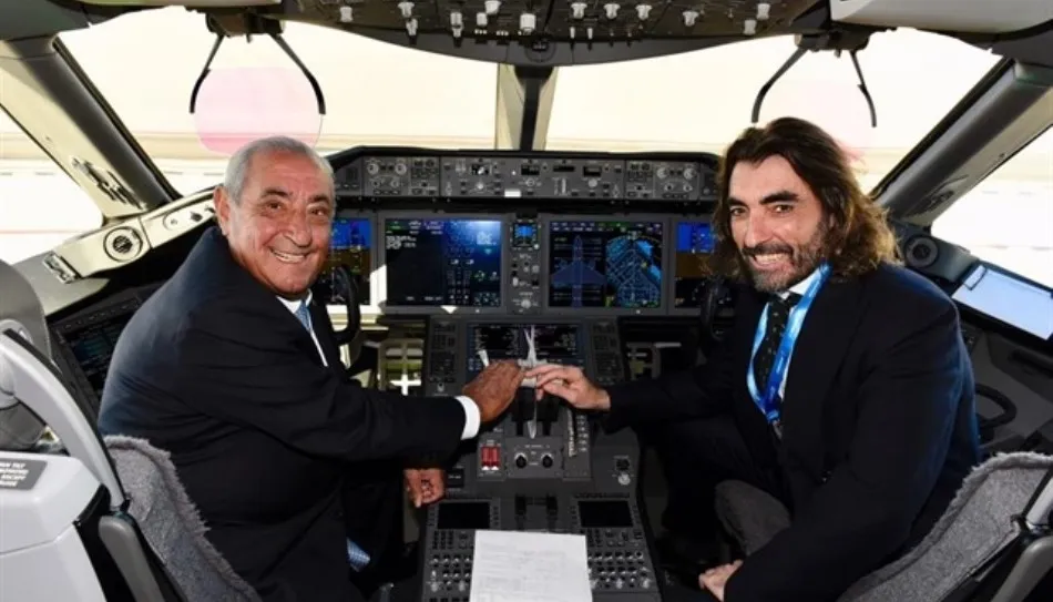 Juan José  y Javier Hidalgo, presidente y consejero delegado respectivamente de Globalia. Foto Globalia