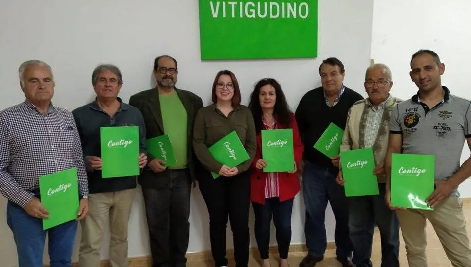 Julio Santiago se presentó como cabeza de lista por la candidatura de Contigo Somos Democracia de Vitigudino