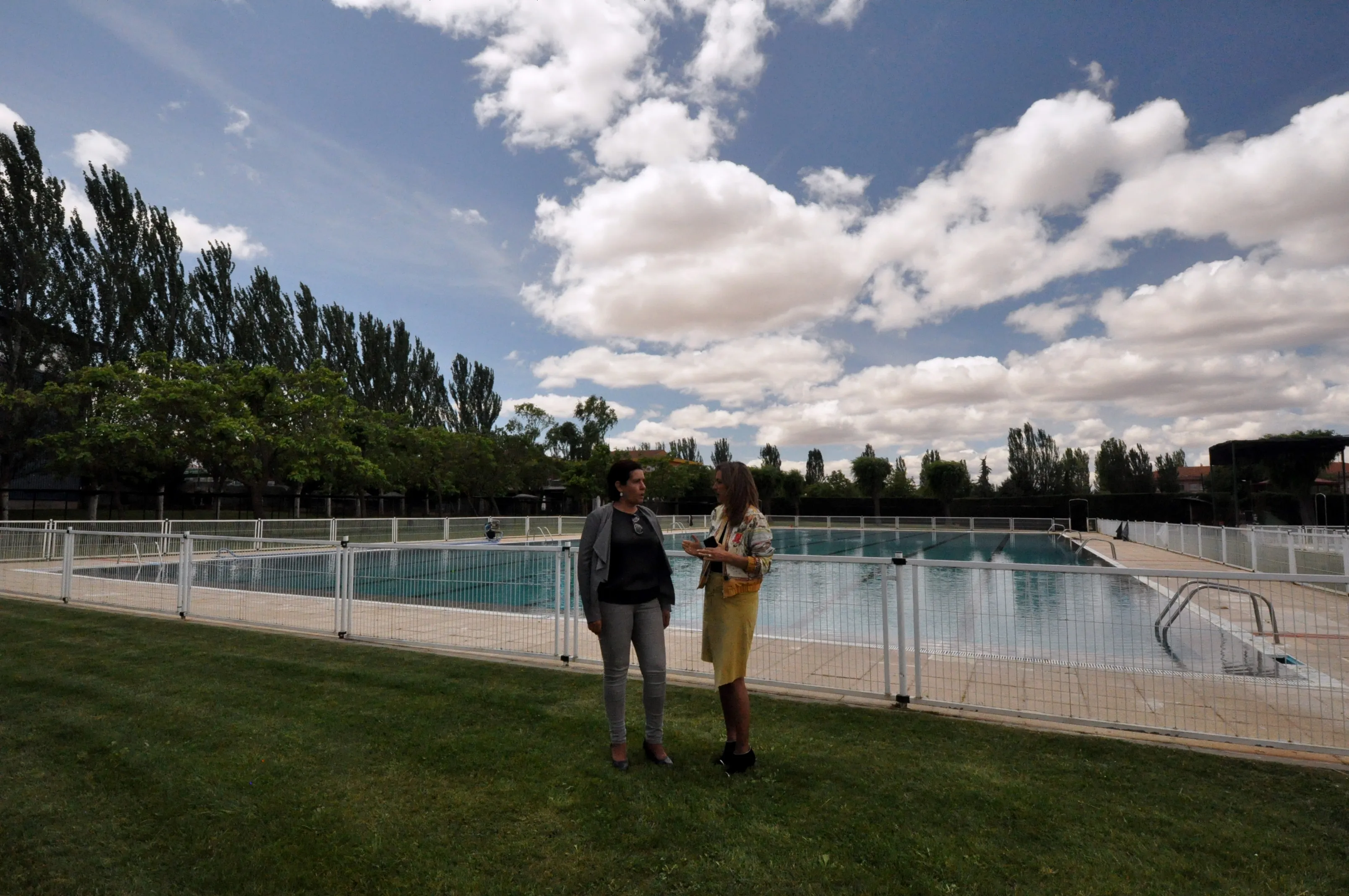 Imagen de las piscinas de Santa Marta