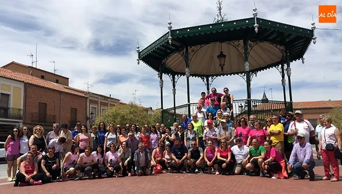 Un centenar de peregrinos llegaban este sábado a Peñaranda dentro de la III etapa de las II Jornadas de Peregrinación y Cultura