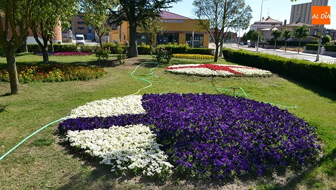 El Ayuntamiento de Peñaranda ha comenzado la plantación de flores de verano en zonas como el parque Los Jardines